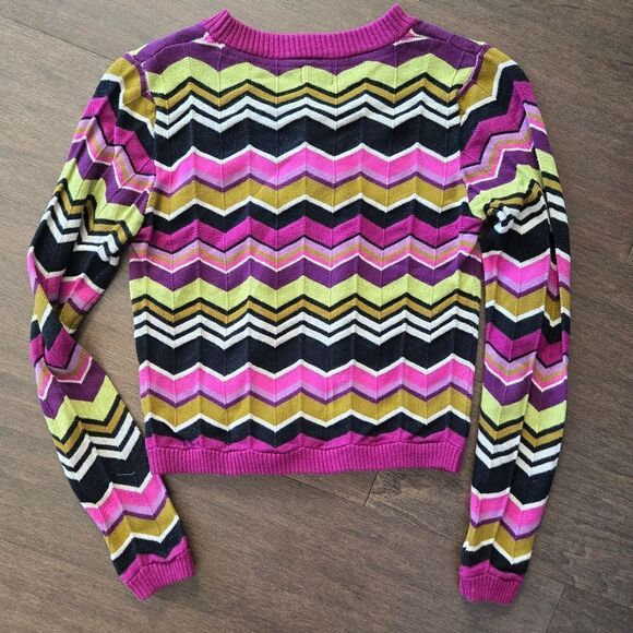 Missioni For Target Zigzag Girls Cardigan Sweater size L - Picture 7 of 7